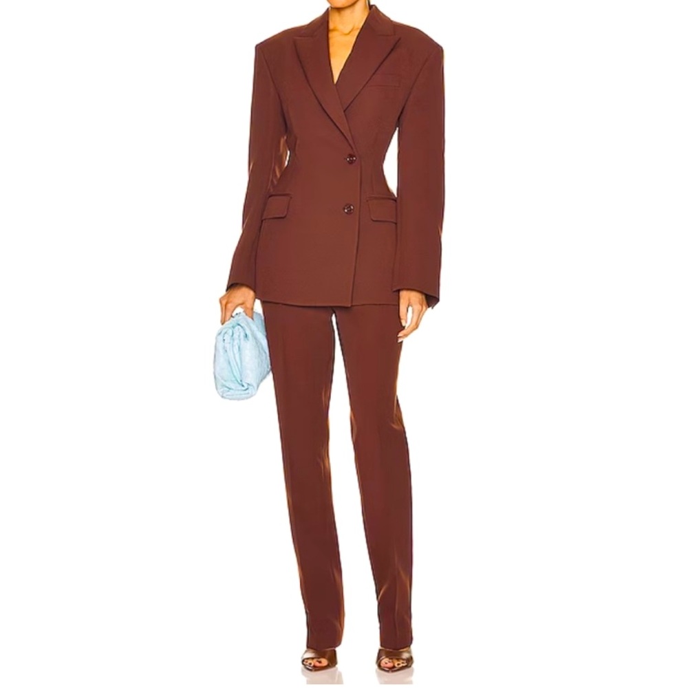 Acne Studios Chestnut Brown Suit Set
